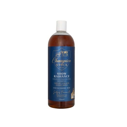 Champion Stock Show Radiance Colour Enhancing Shampoo - Ashurst Equestrian & Country