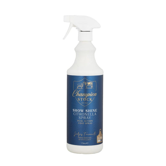 Champion Stock Show Shine Citronella Spray - Ashurst Equestrian & Country