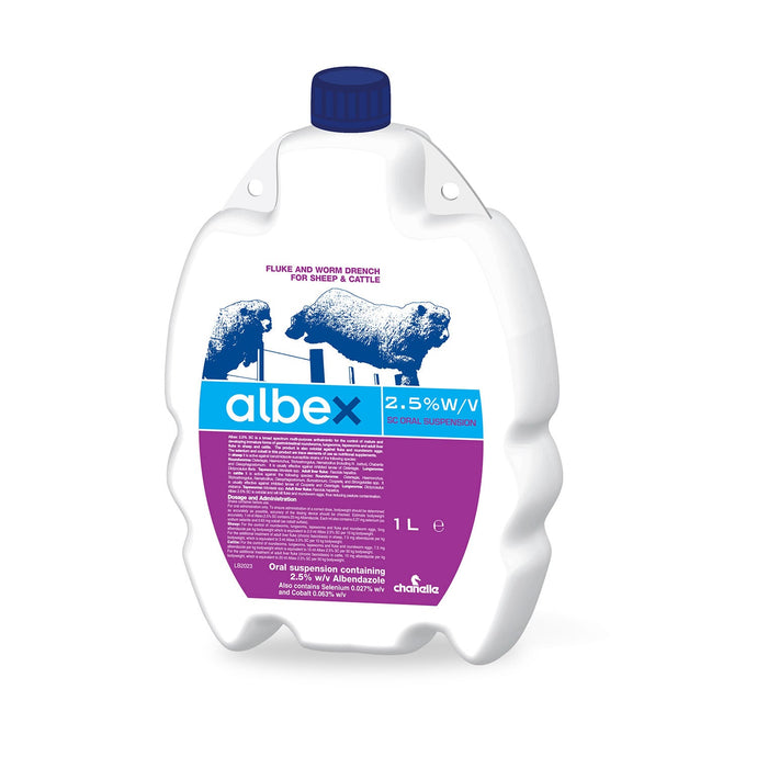 Chanelle Albex 2.5% W/V Sc Oral Suspension - Ashurst Equestrian & Country