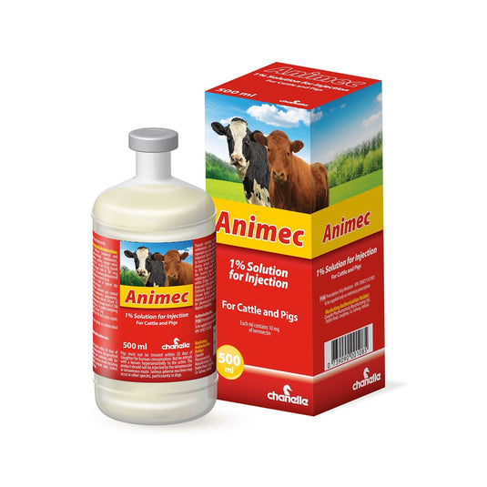 Chanelle Animec 10 Mg/Ml Solution For Injection - Ashurst Equestrian & Country