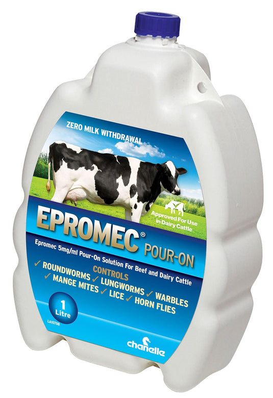 Chanelle Epromec 5 Mg/Ml Pour On Solution - Ashurst Equestrian & Country