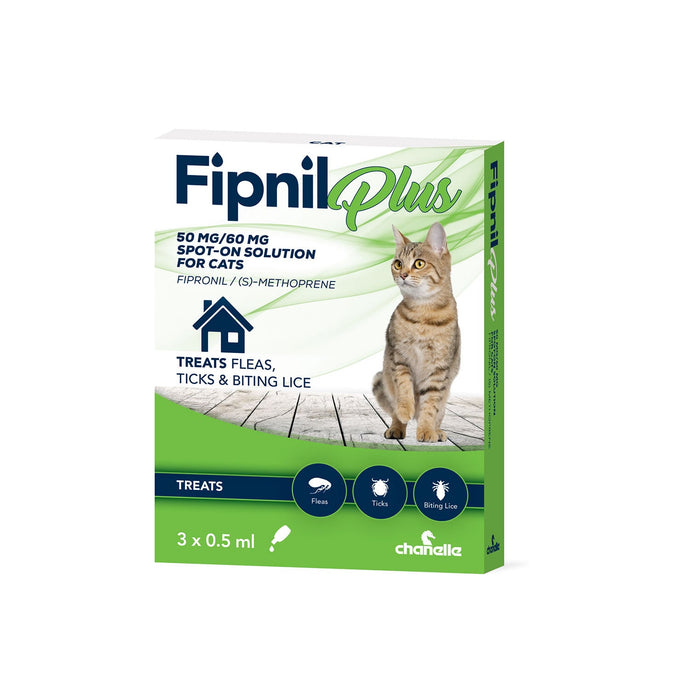Chanelle Fipnil Plus Spot On For Cats - Ashurst Equestrian & Country