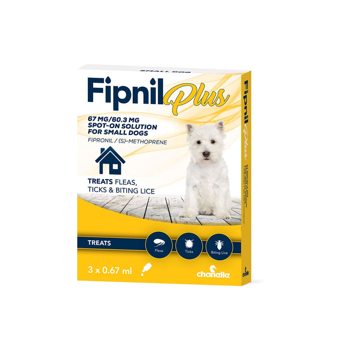 Chanelle Fipnil Plus Spot On For Small Dogs - Ashurst Equestrian & Country