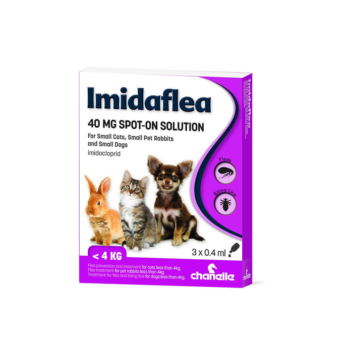 Chanelle Imidaflea 40 Gm Spot On For Small Pets - Ashurst Equestrian & Country