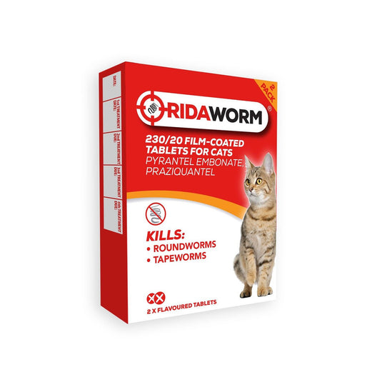 Chanelle Ridaworm Cat Tablets - Ashurst Equestrian & Country