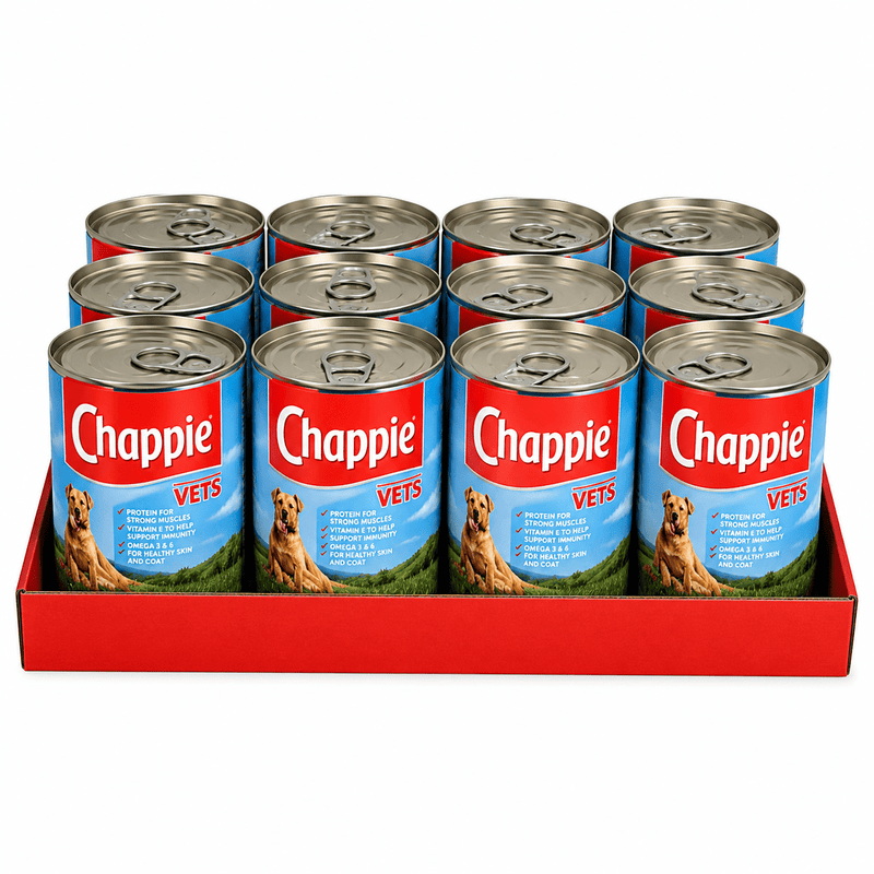 Load image into Gallery viewer, Chappie Original Tins 12 x 412g - Ashurst Equestrian &amp; Country
