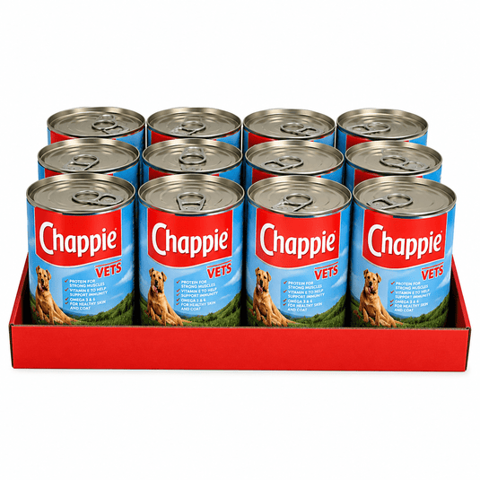 Chappie Original Tins 12 x 412g - Ashurst Equestrian & Country