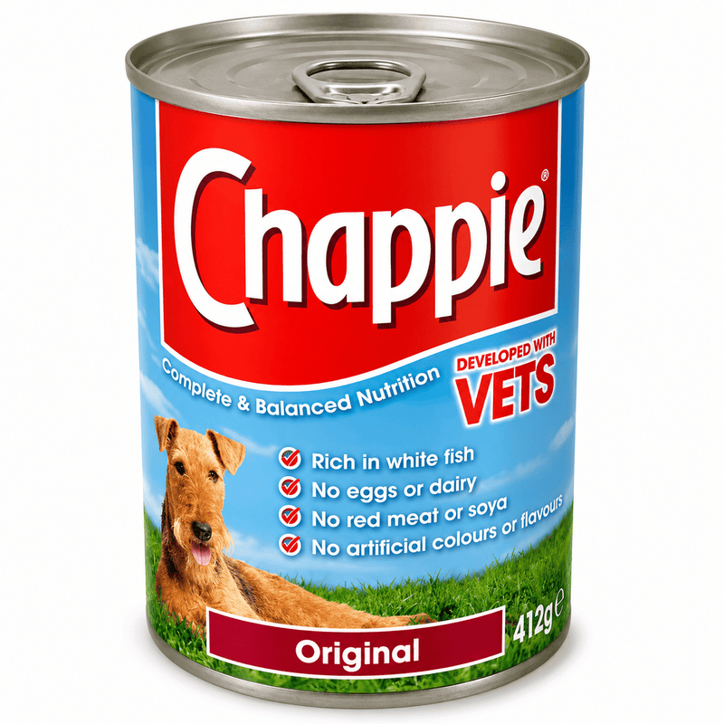 Load image into Gallery viewer, Chappie Original Tins 12 x 412g - Ashurst Equestrian &amp; Country
