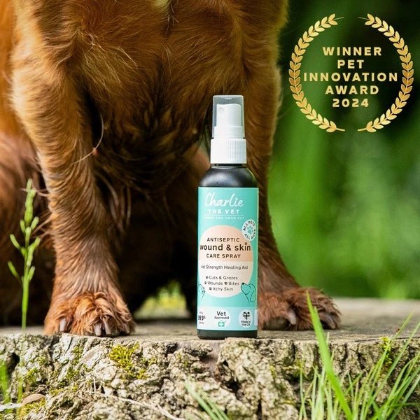 Load image into Gallery viewer, Charlie The Vet Antiseptic Wound &amp; Skin Care Spray for All Animals 100ml - Ashurst Equestrian &amp; Country

