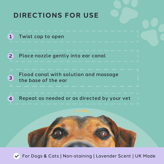 Charlie The Vet Ear Care Solution For Dogs and Cats 100ml - Ashurst Equestrian & Country