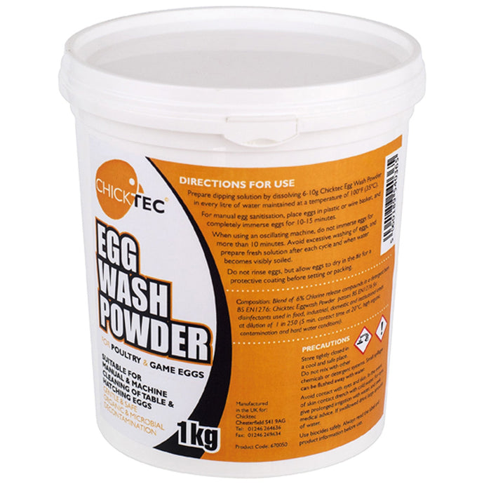Chicktec Egg Wash Powder - Ashurst Equestrian & Country