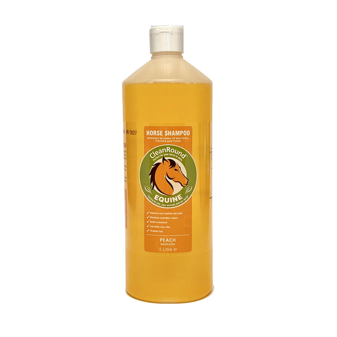 Cleanround Medicated Shampoo Peach - Ashurst Equestrian & Country