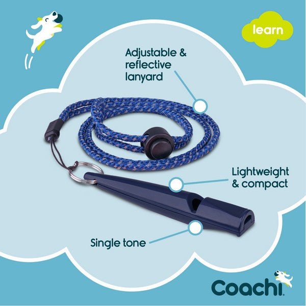 Load image into Gallery viewer, CoA Coachi Training Whistle Navy - Ashurst Equestrian &amp; Country
