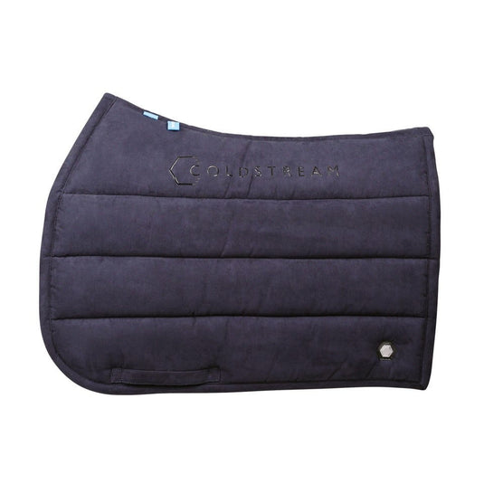 Coldstream Belford Suede Gp Saddle Pad Navy - Ashurst Equestrian & Country