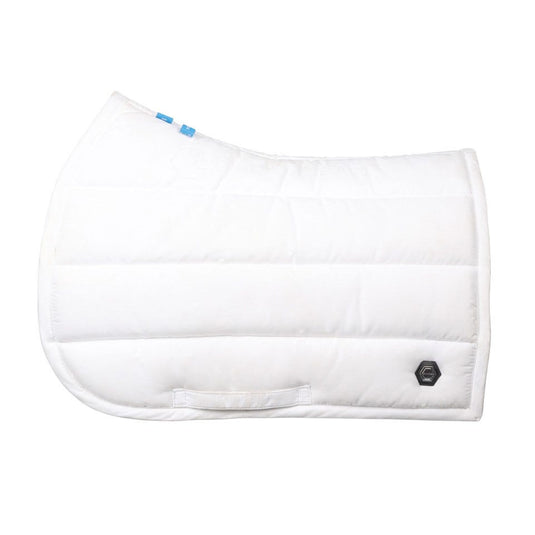 Coldstream Belford Suede Gp Saddle Pad White - Ashurst Equestrian & Country