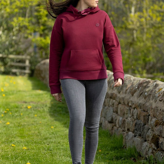 Coldstream Cheswick Diamante Hoodie Windsor Wine - Ashurst Equestrian & Country