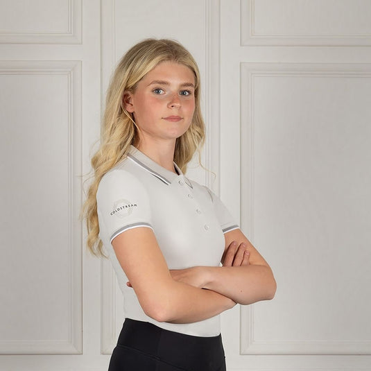 Coldstream Darnick Polo Shirt Frosted Steel - Ashurst Equestrian & Country