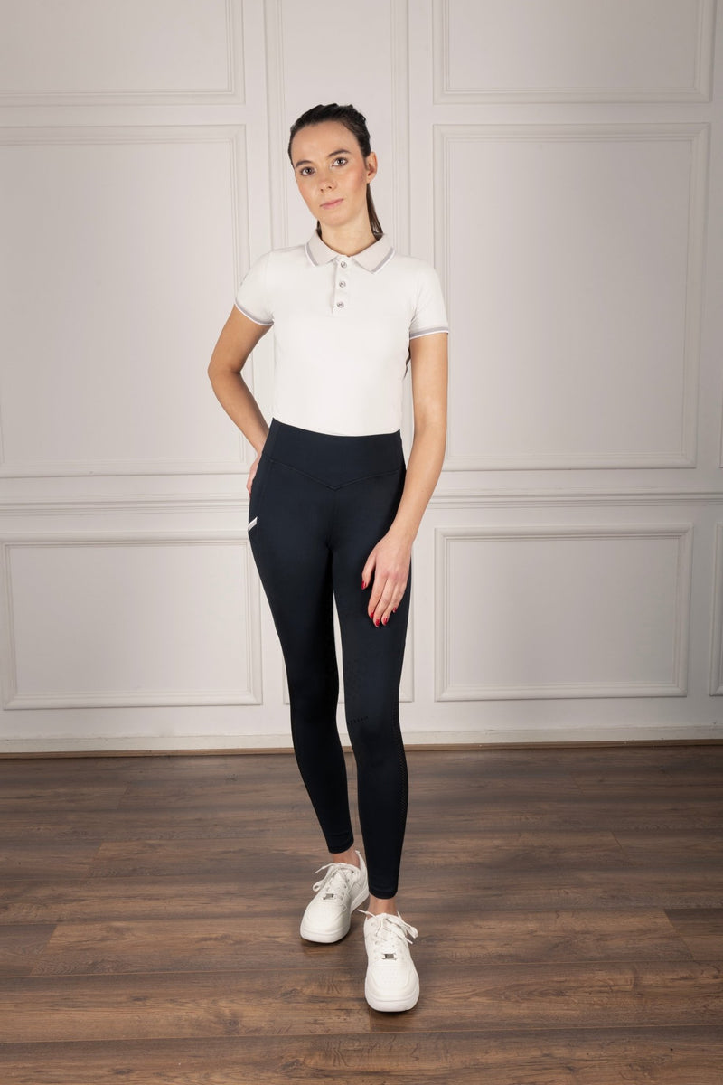 Load image into Gallery viewer, Coldstream Darnick Polo Shirt - Frosted Steel - X Small - Ashurst Equestrian &amp; Country
