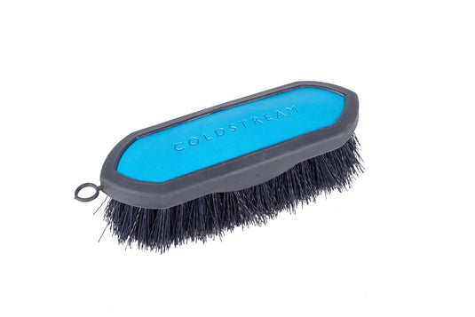 Coldstream Faux Leather Dandy Brush - Navy/C Blue - 18.3 x 6cm - Ashurst Equestrian & Country