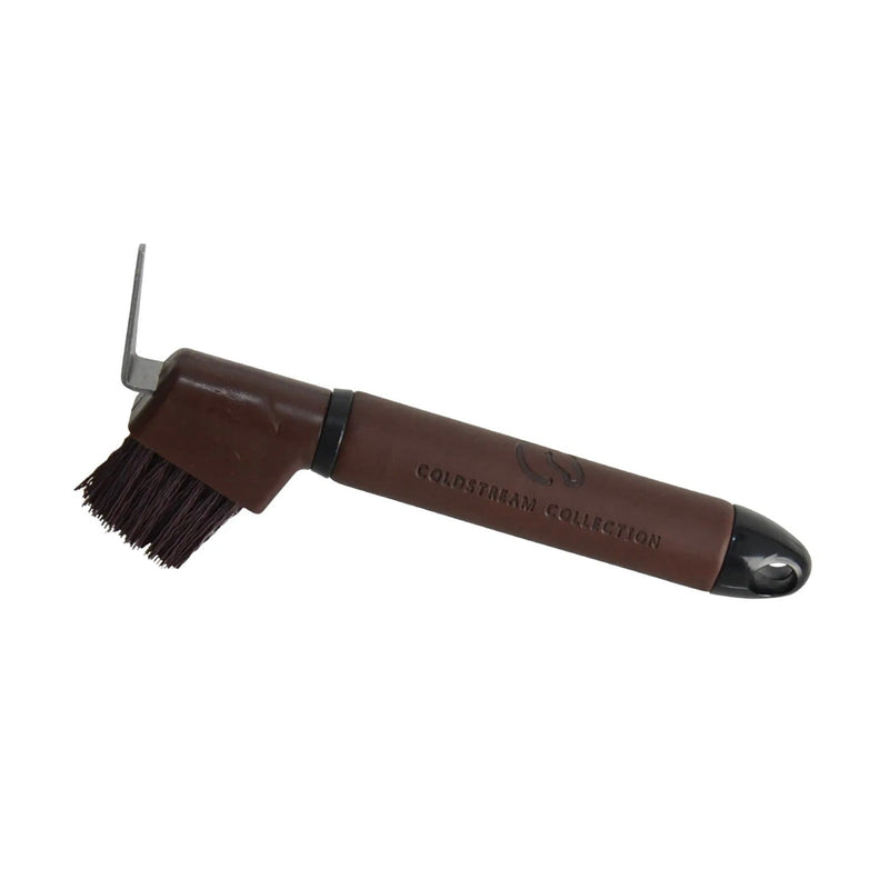 Load image into Gallery viewer, Coldstream Faux Leather Hoof Pick Brush - Ashurst Equestrian &amp; Country
