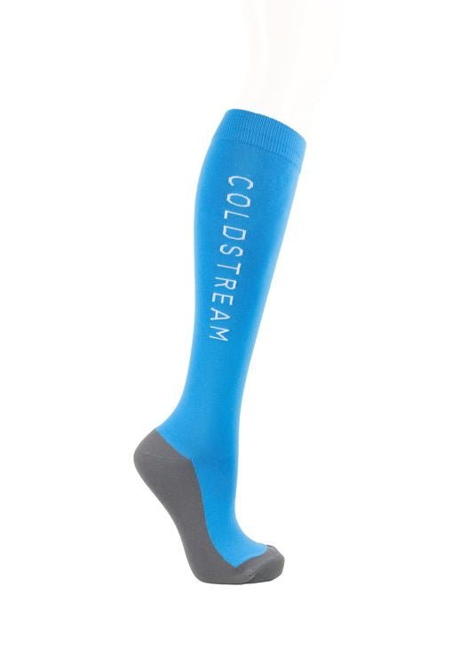 Coldstream Hownam Performance Socks C Blue - Ashurst Equestrian & Country