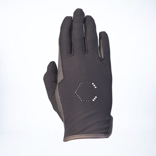 Coldstream Lintlaw Coolmesh Summer Riding Gloves Black - Ashurst Equestrian & Country