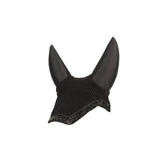 Coldstream Lowick Crystalsoundproof Fly Veil Black - Ashurst Equestrian & Country