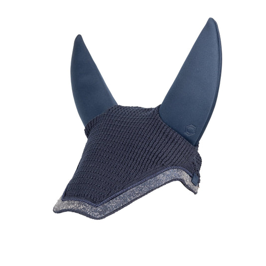 Coldstream Lowick Crystalsoundproof Fly Veil Navy - Ashurst Equestrian & Country