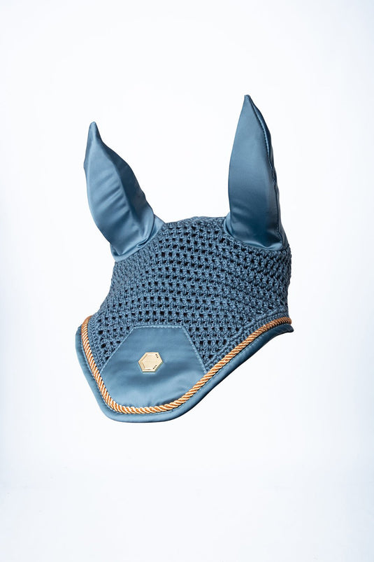 Coldstream Marygold Fly Veil - Slate Blue - Pony/Cob - Ashurst Equestrian & Country