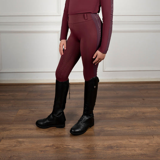 Coldstream Ng Cairncross Riding Tights Windsor Wine - Ashurst Equestrian & Country