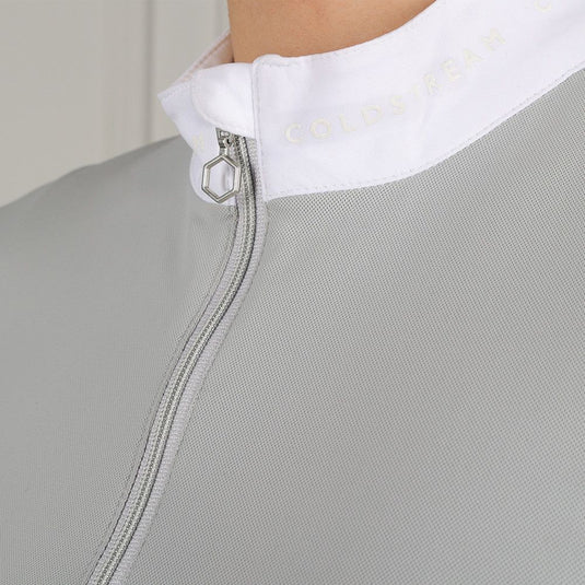 Coldstream Oxnam Competition Show Shirt Pearl Grey - Ashurst Equestrian & Country