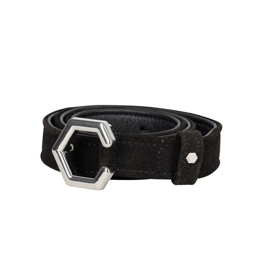 Coldstream Roxburgh Suede Belt Navy/Silver - Ashurst Equestrian & Country