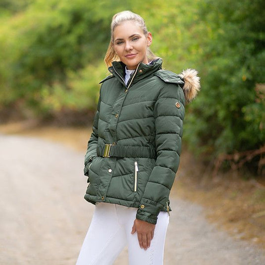 Colstream Cornhill Quilted Coat Fern Green - Ashurst Equestrian & Country