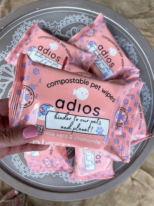 Compostable Pet Wipes (25 wipes) - Ashurst Equestrian & Country