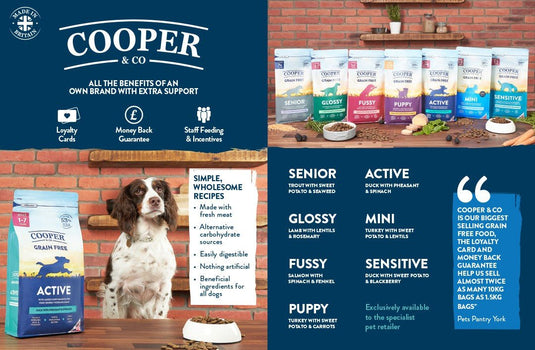 Cooper & Co Adult Turkey with Sweet Potato and Carrots 10kg - Ashurst Equestrian & Country