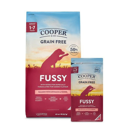 Cooper & Co - Fussy Salmon with Spinach and Fennel - Ashurst Equestrian & Country