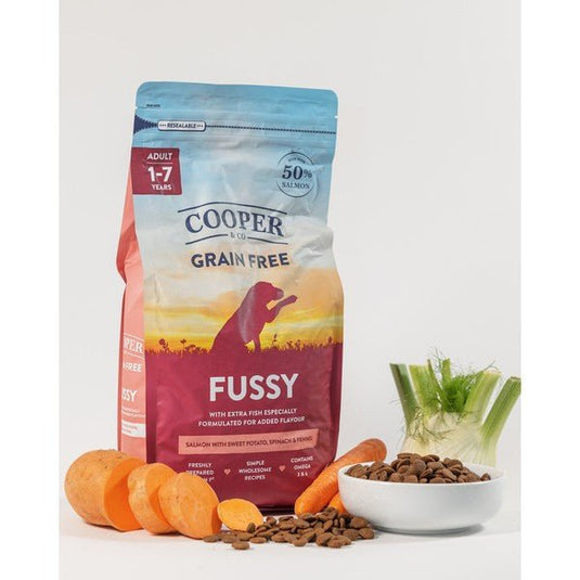 Cooper & Co - Fussy Salmon with Spinach and Fennel - Ashurst Equestrian & Country