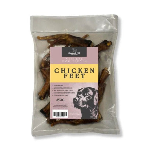 Copdock Mill Chicken Feet 250g - Ashurst Equestrian & Country