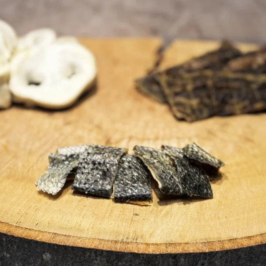 Copdock Mill Salmon Skin Snacks 100g - Ashurst Equestrian & Country