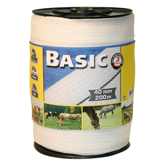 Corral Basic Fencing Tape 200 M X 40 Mm - Ashurst Equestrian & Country