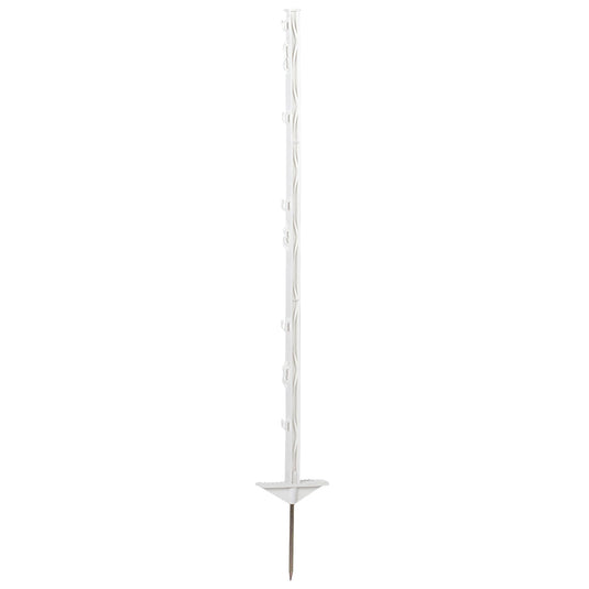 Corral Plastic Post Steel Point Double Step In 125 Cm - Ashurst Equestrian & Country