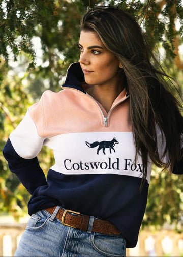Load image into Gallery viewer, Cotswold Fox Cirencester Quarter Zip - Ashurst Equestrian &amp; Country
