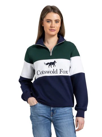 Load image into Gallery viewer, Cotswold Fox Cirencester Quarter Zip - Ashurst Equestrian &amp; Country
