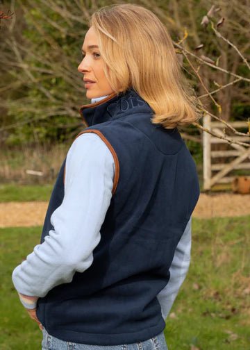 Cotswold Fox Fleece Gilet - Navy - Ashurst Equestrian & Country