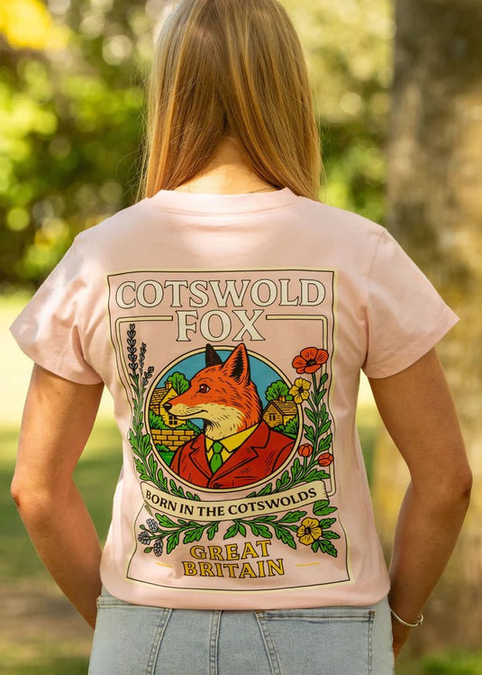Cotswold Fox Graphic T-Shirt - Ashurst Equestrian & Country