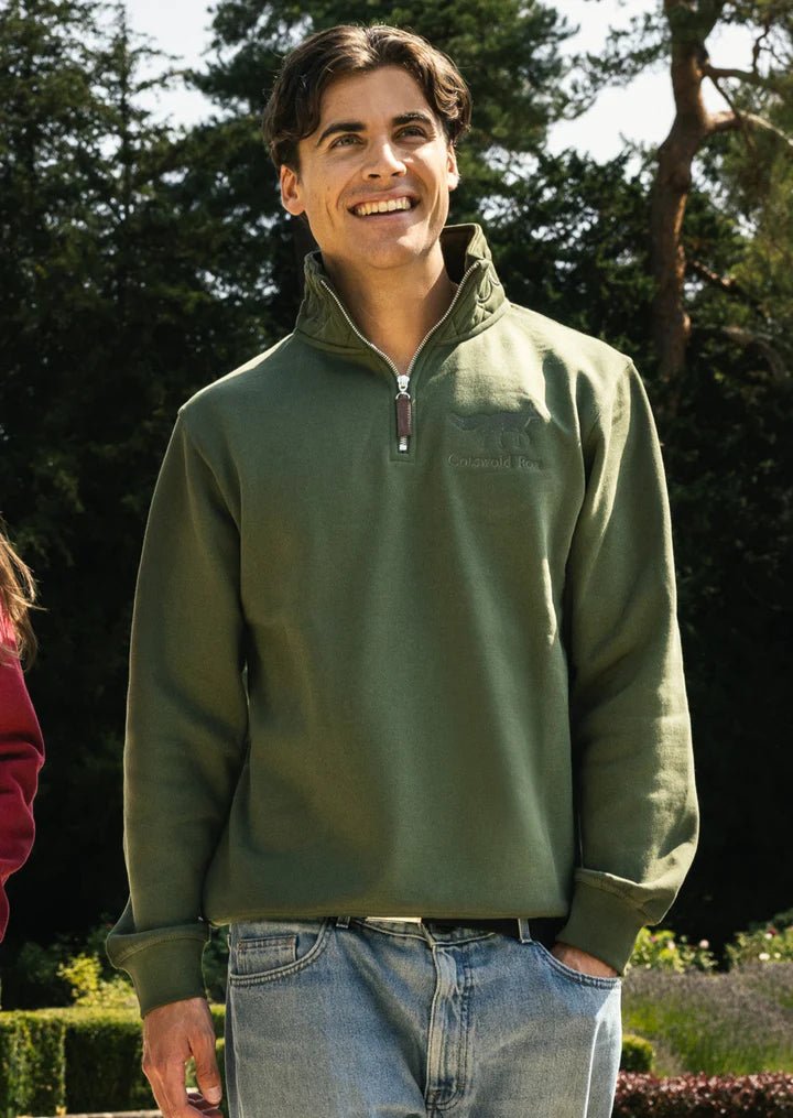 Load image into Gallery viewer, Cotswold Fox Telbury Quarter Zip - Ashurst Equestrian &amp; Country
