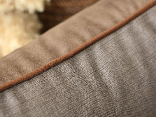 Country Orthopaedic Walled Dog Bed - Latte - Ashurst Equestrian & Country