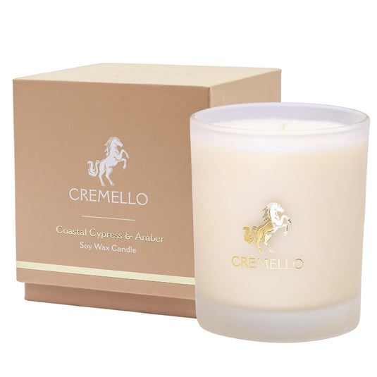 Cremello Coastal Cypress & Amber Candle - Ashurst Equestrian & Country