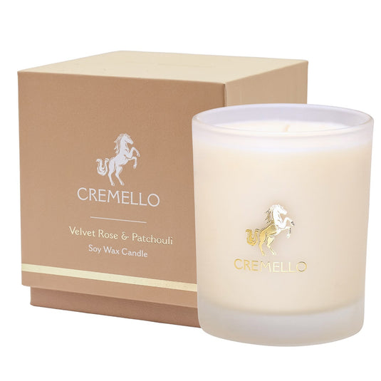 Cremello Velvet Rose & Patchouli Candle - Ashurst Equestrian & Country