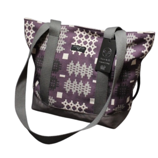 Welsh Tapestry Blanket Print Shoulder Bags